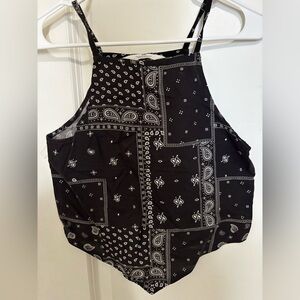 H&M Bandana Style Top
